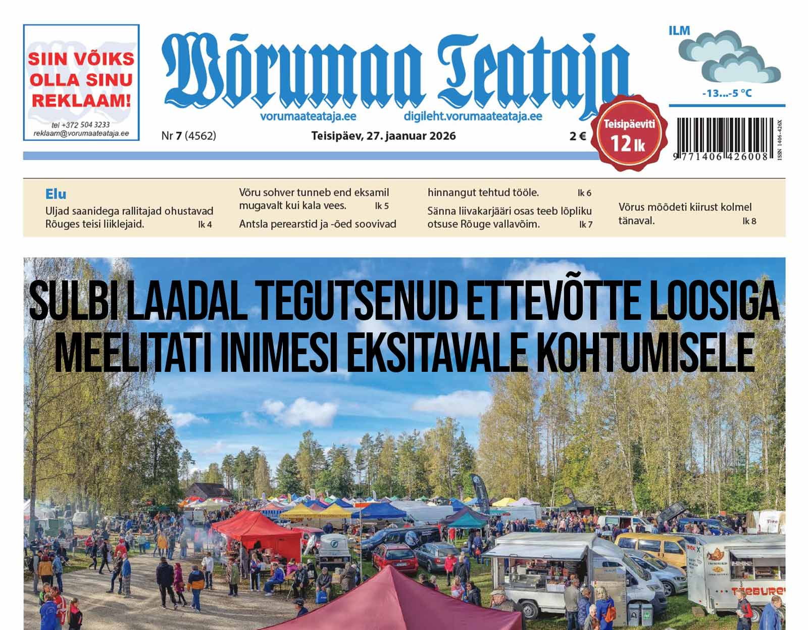 27. jaanuari digileht 2026